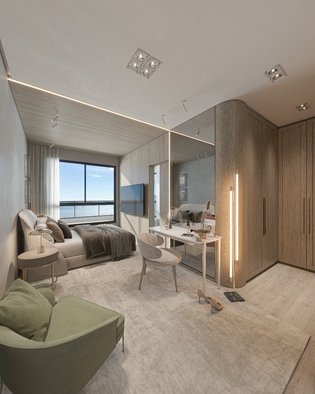 aplat-grandezza-grantower-studio-01 Apartamento no Grantower em Penha (SC) | GRANDEZZA