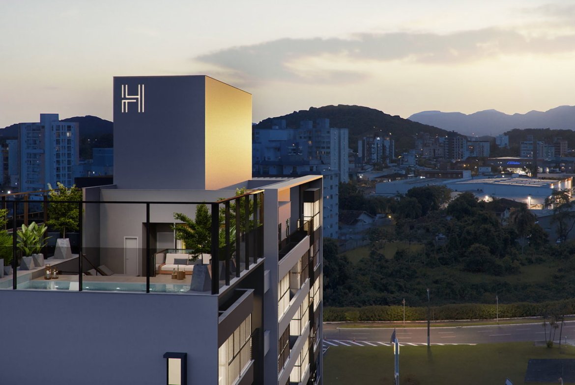 Apartamento no Studio H Residence em Joinville (SC) | HACASA