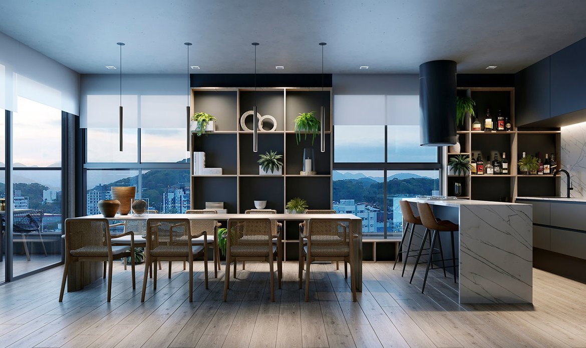 Apartamento no Studio H Residence em Joinville (SC) | HACASA