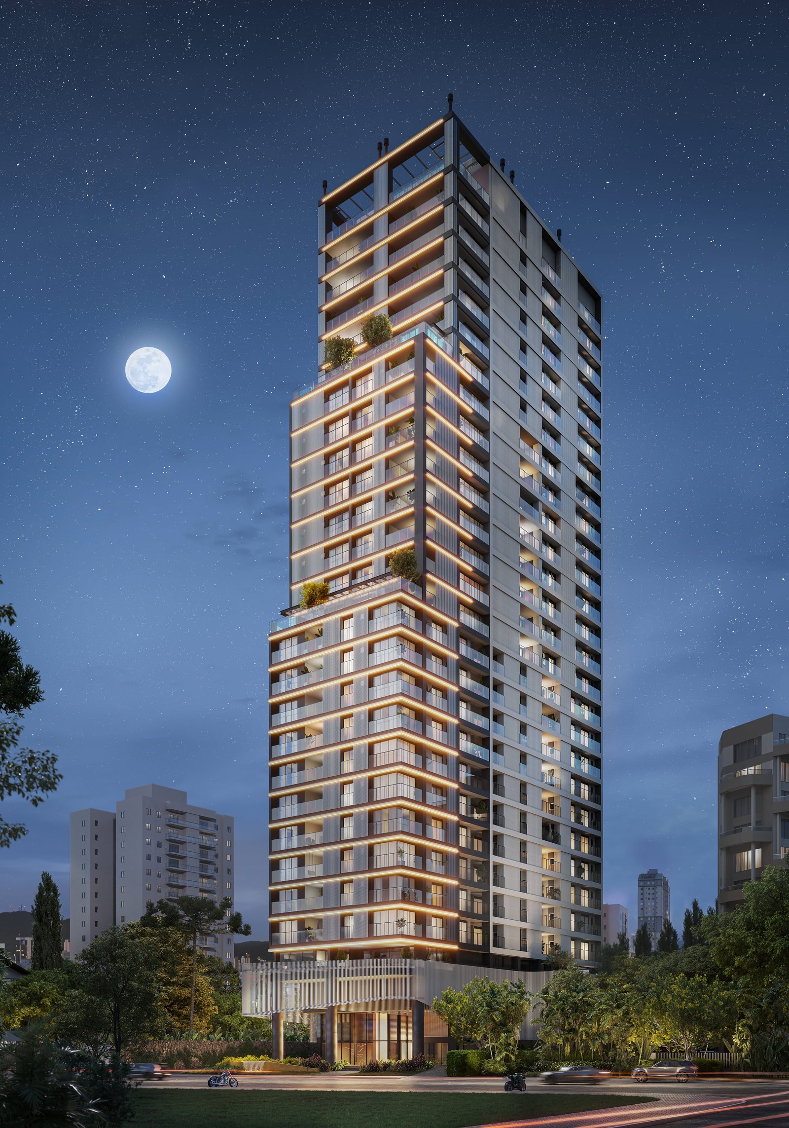 Apartamento no Amaluna em Joinville (SC) | HALSTEN
