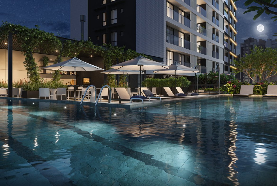Apartamento no Amaluna em Joinville (SC) | HALSTEN
