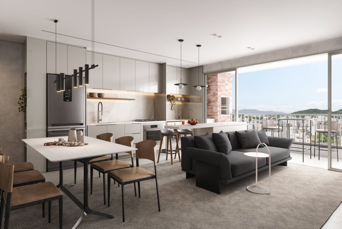 Apartamento no Cora em Joinville (SC) | HALSTEN