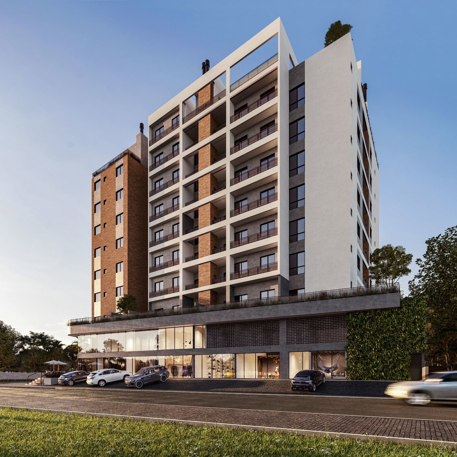 aplat-halsten-costa-club-fachada-02 Apartamento no Costa Club Residencial em Joinville (SC) | HALSTEN