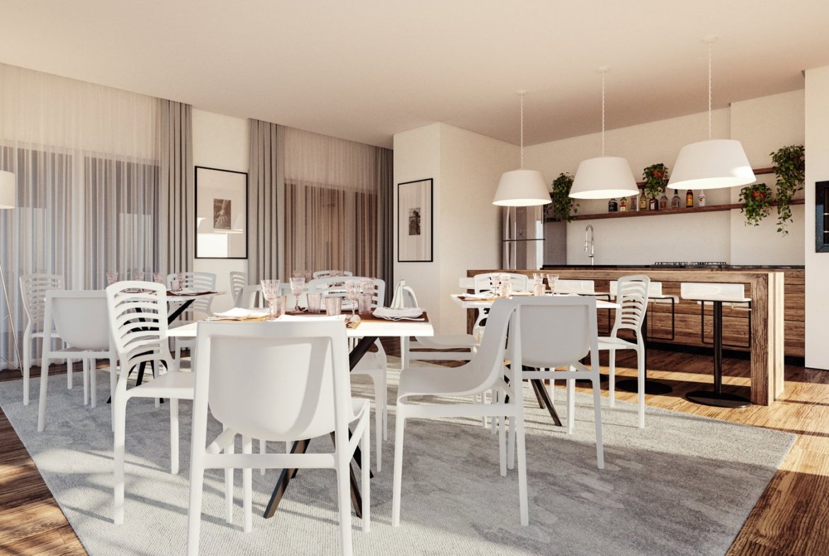Apartamento no Costa Club Residencial em Joinville (SC) | HALSTEN