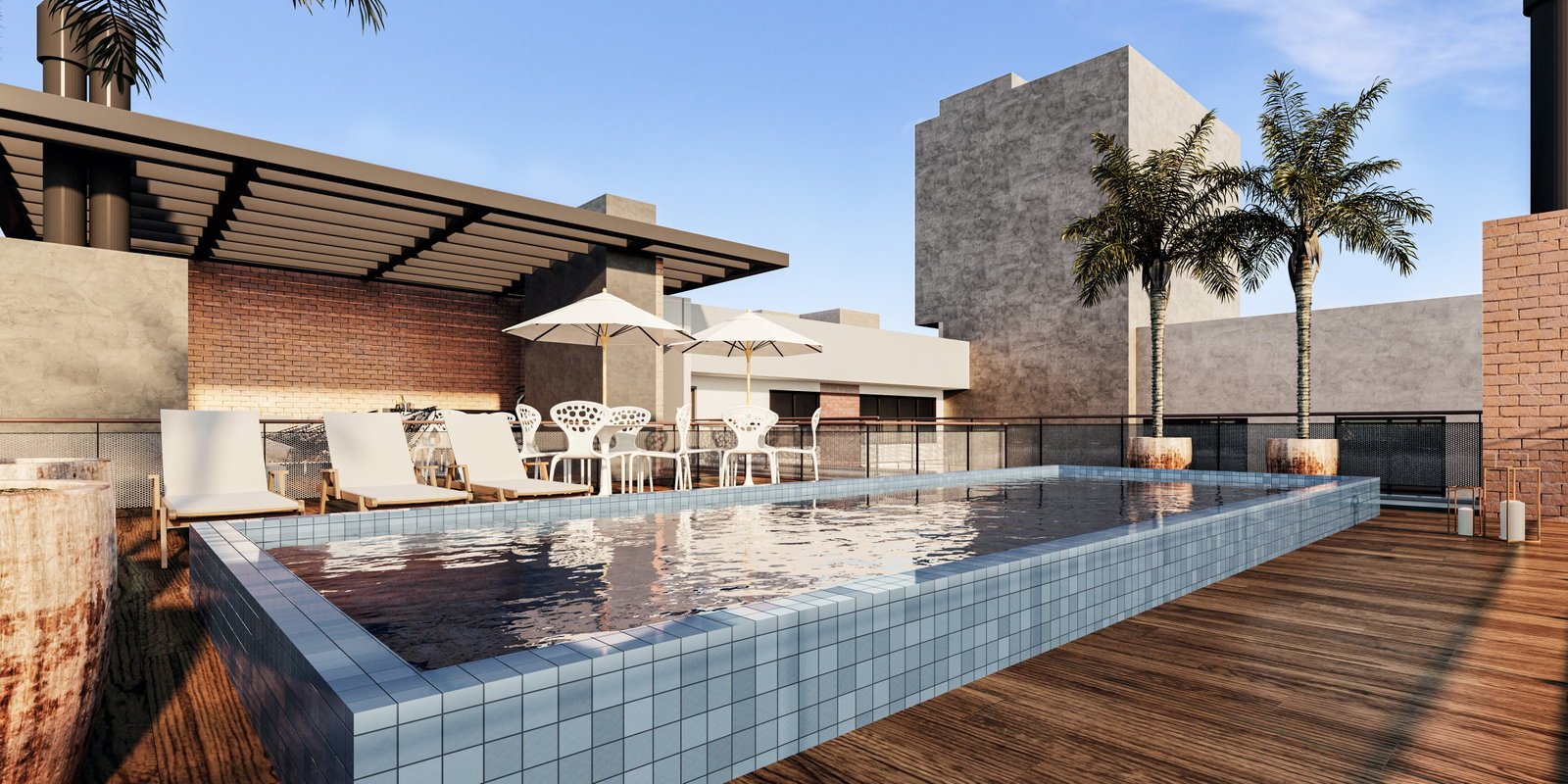 aplat-halsten-costa-club-piscina-02 Apartamento no Costa Club Residencial em Joinville (SC) | HALSTEN