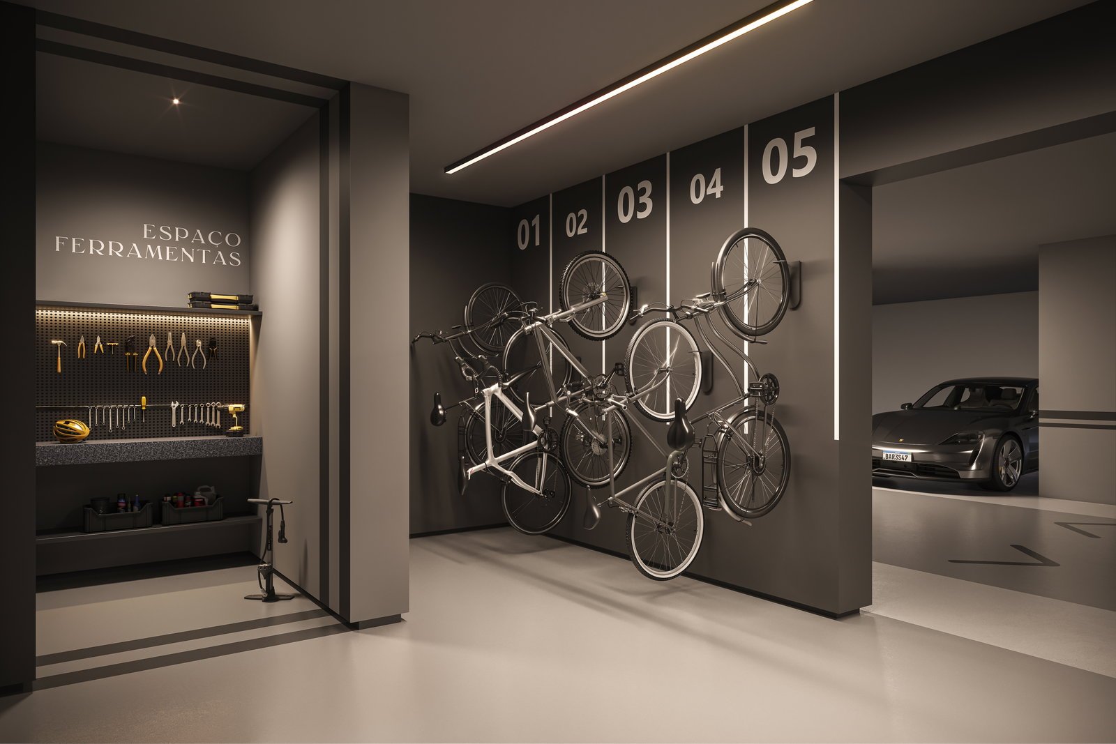 aplat-halsten-massimo-bicicletario-01 Apartamento no Massimo em Balneário Piçarras (SC) | HALSTEN