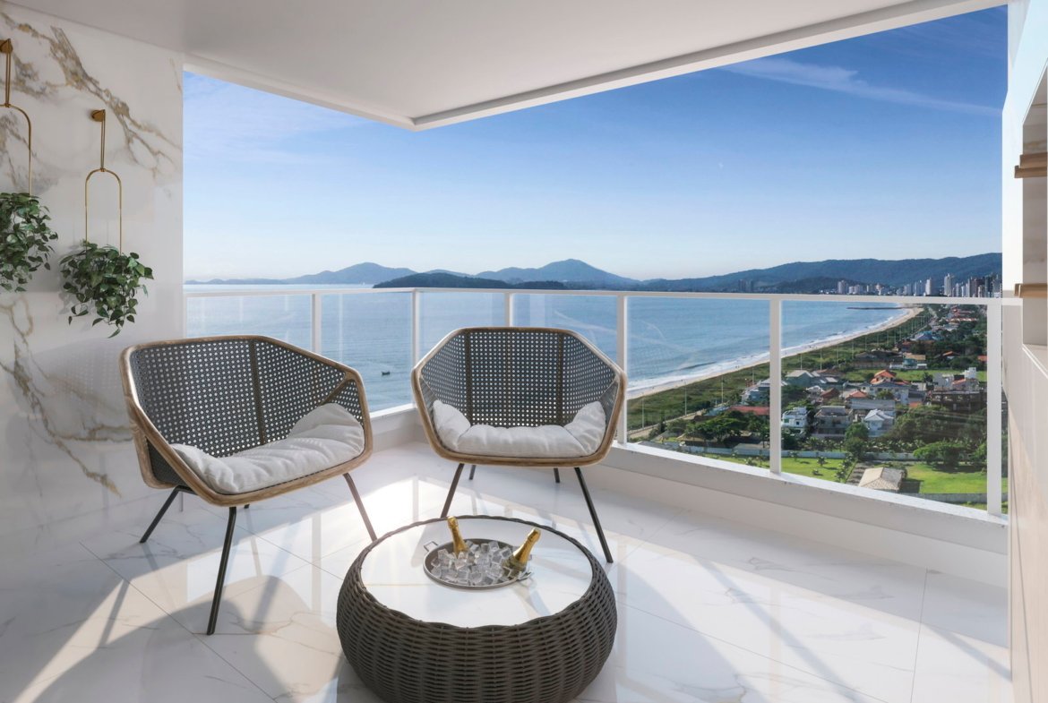 Apartamento no Ocean View em Balneário Piçarras (SC) | HALSTEN