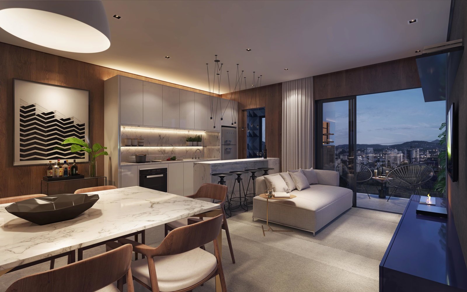 aplat-halsten-urban-295-living-01 Apartamento no Urban 295 Residencial em Joinville (SC) | HALSTEN