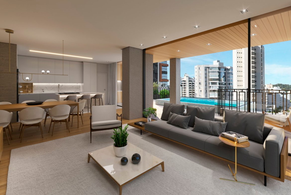 Apartamento no Alameda Giardini em Blumenau (SC) | IDEA QUATTRO