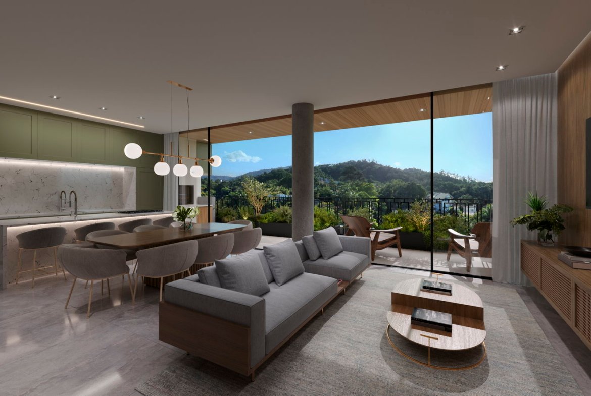 Apartamento no Alameda Giardini em Blumenau (SC) | IDEA QUATTRO
