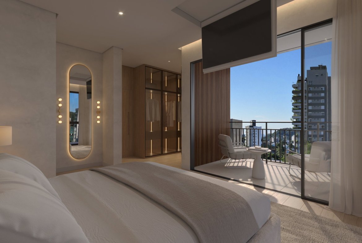 Apartamento no Lisbon Residence em Blumenau (SC) | IDEA QUATTRO
