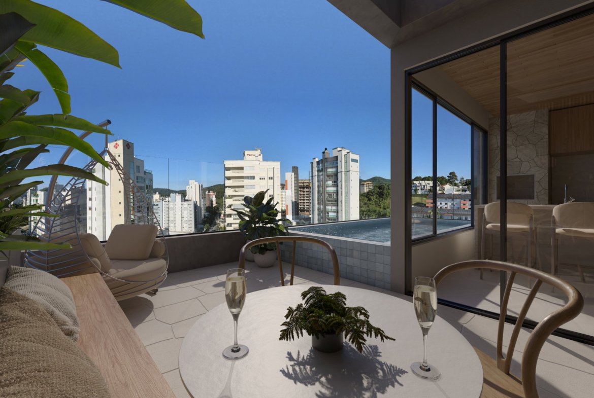 Apartamento no Lisbon Residence em Blumenau (SC) | IDEA QUATTRO