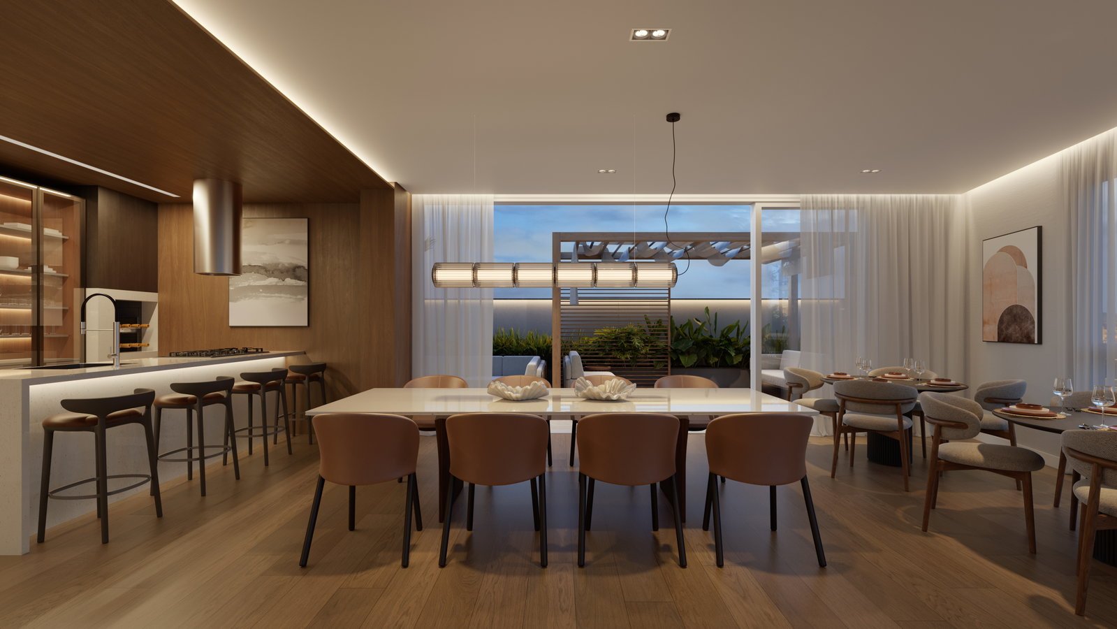 aplat-idea-quattro-montallegro-espaco-gourmet-01 Apartamento no Montallegro Coastal Living em Balneário Piçarras (SC) | IDEA QUATTRO