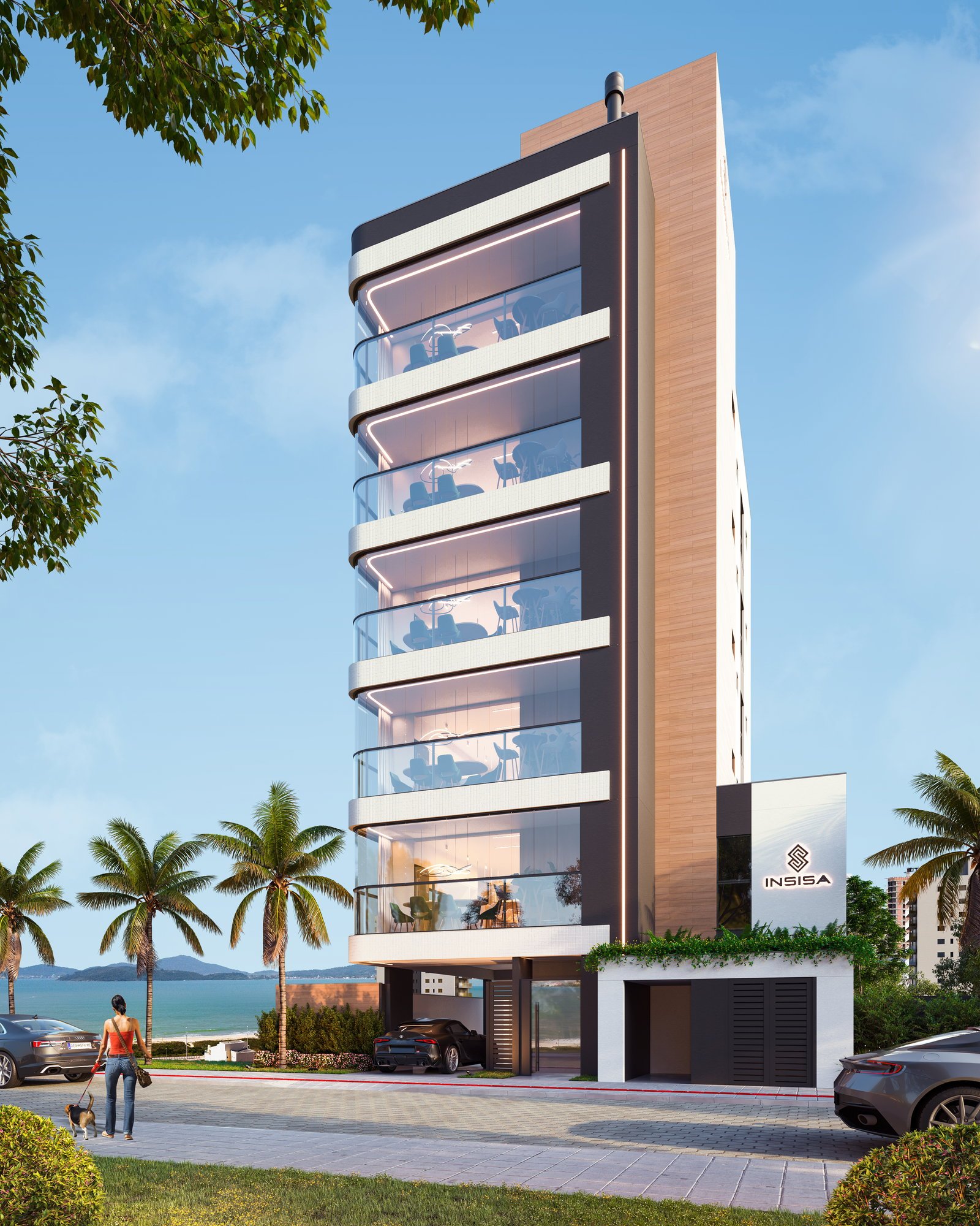 aplat-insisa-aruba-fachada-03 Apartamento no Aruba Residence em Balneário Piçarras (SC) | INSISA