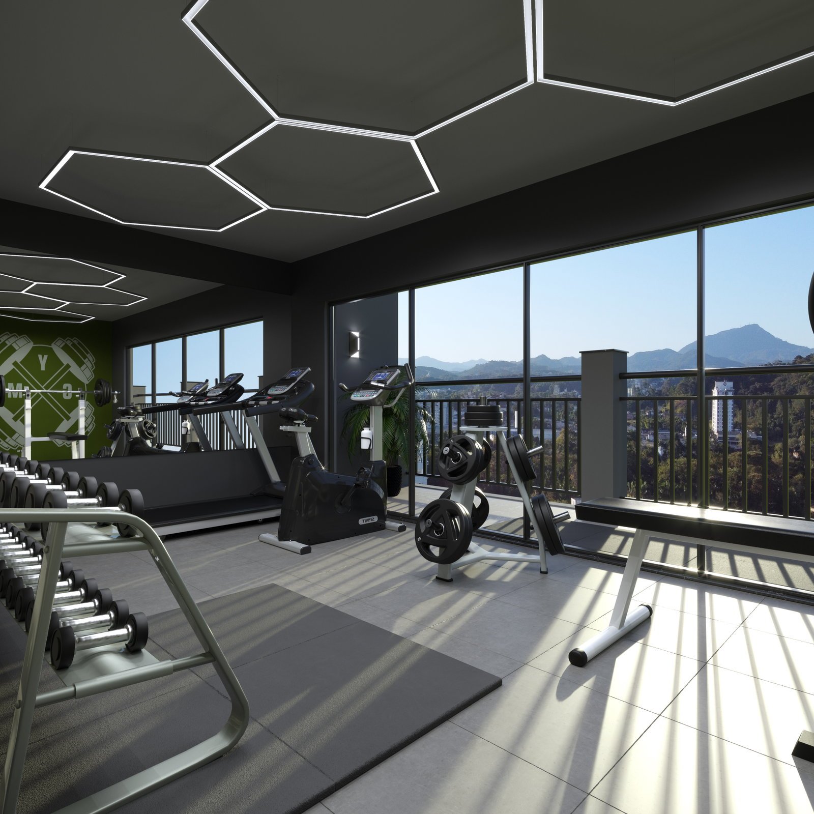 aplat-insisa-one-academia-01 Apartamento no One Residence em Blumenau (SC) | INSISA
