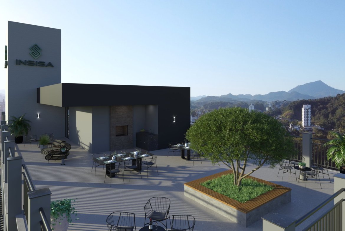Apartamento no One Residence em Blumenau (SC) | INSISA
