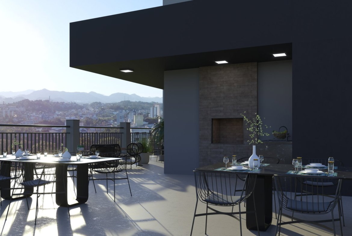 Apartamento no One Residence em Blumenau (SC) | INSISA