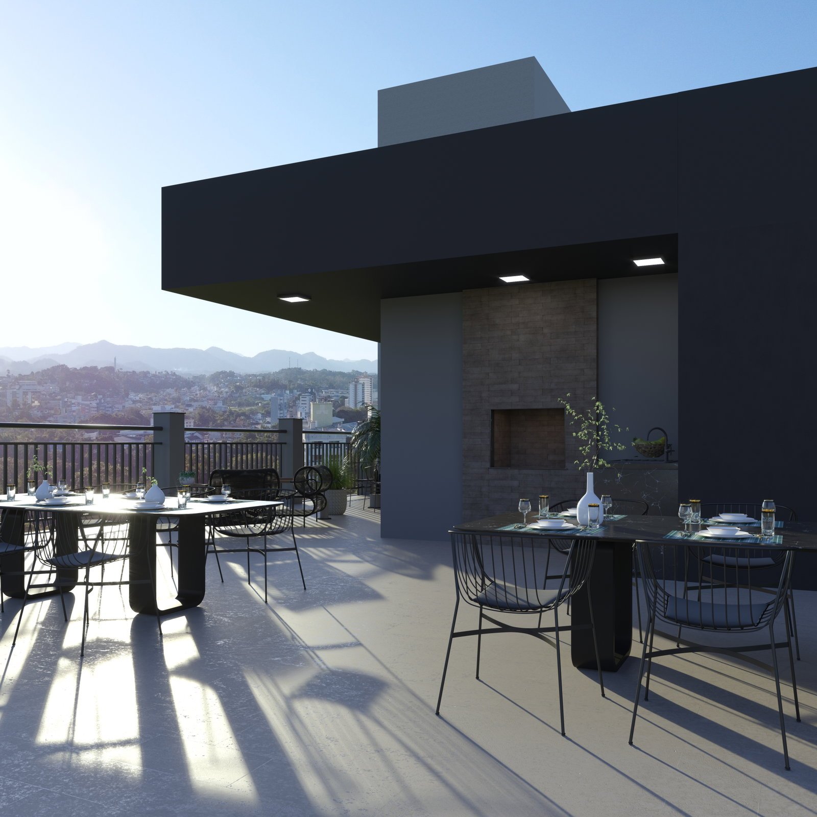 aplat-insisa-one-rooftop-02 Apartamento no One Residence em Blumenau (SC) | INSISA