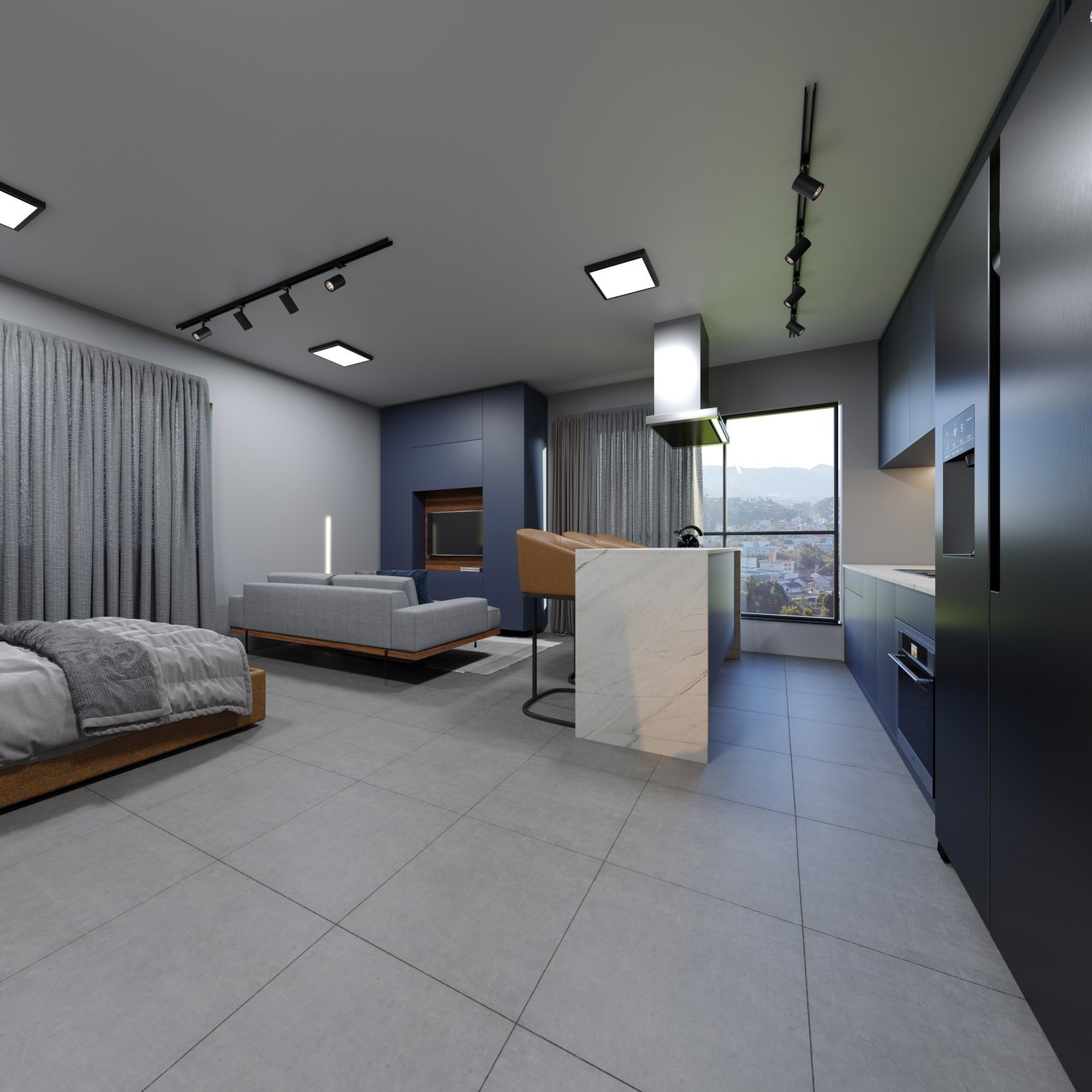 aplat-insisa-one-studio-01 Apartamento no One Residence em Blumenau (SC) | INSISA