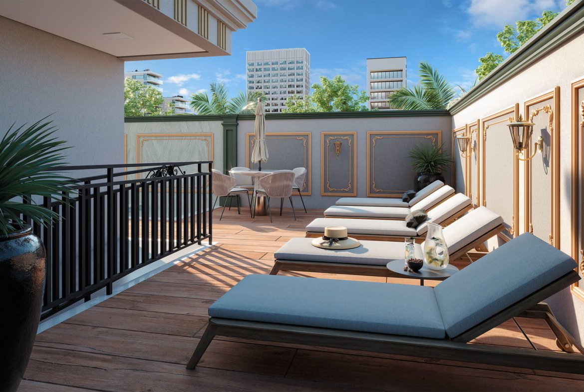 Apartamento no Grand Trianon Residence em Balneário Piçarras (SC) | L’ANCRÊ