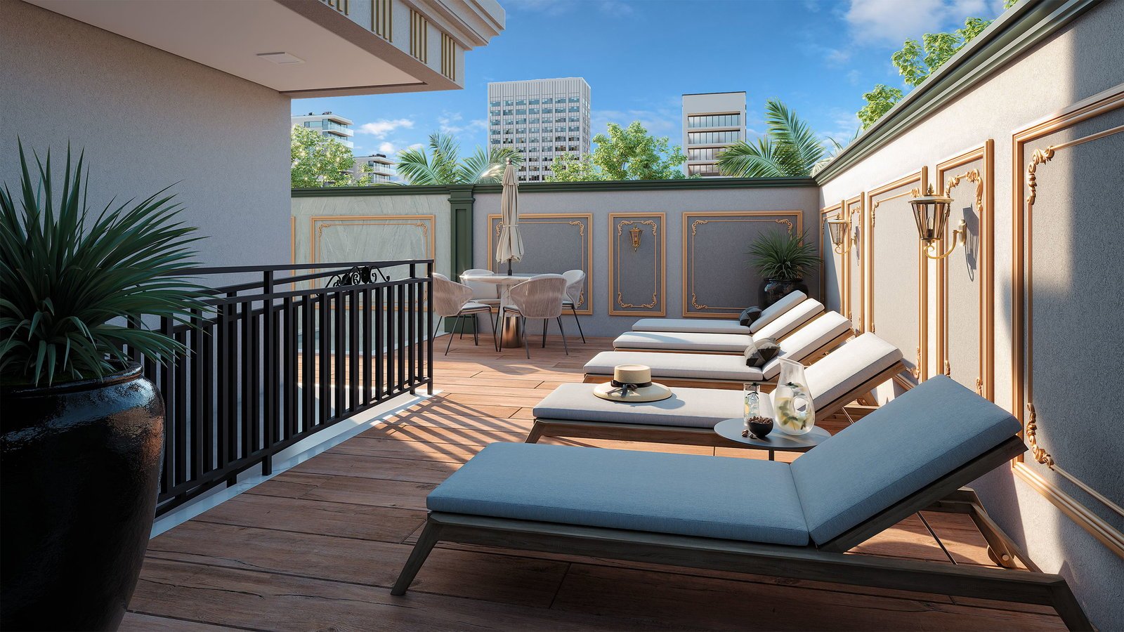 aplat-lancre-gran-trianon-deck-piscina-01 Apartamento no Grand Trianon Residence em Balneário Piçarras (SC) | L’ANCRÊ
