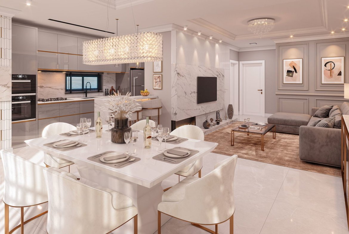 Apartamento no Grand Trianon Residence em Balneário Piçarras (SC) | L’ANCRÊ