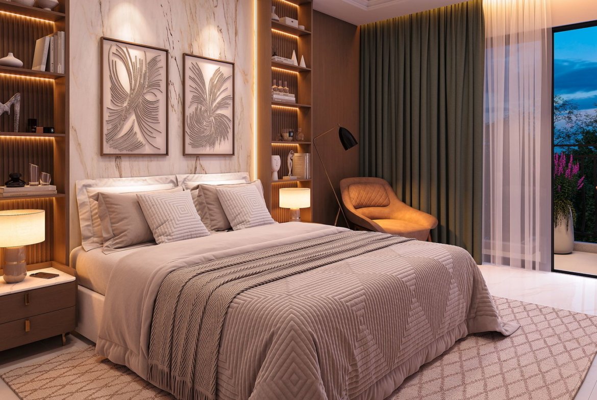 Apartamento no Grand Trianon Residence em Balneário Piçarras (SC) | L’ANCRÊ