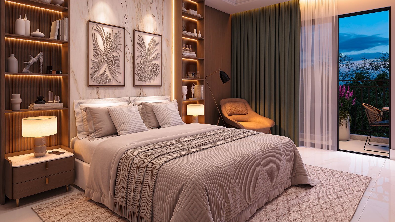 aplat-lancre-gran-trianon-suite-01 Apartamento no Grand Trianon Residence em Balneário Piçarras (SC) | L’ANCRÊ