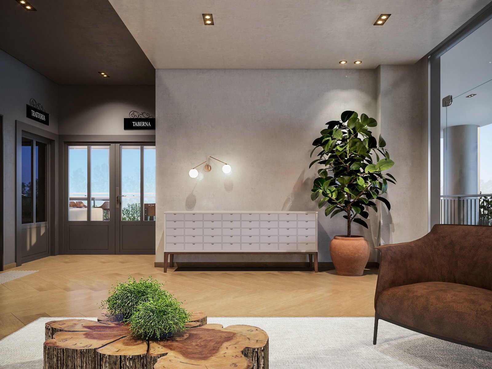 aplat-macodesc-solare-hall-02 Apartamento no Solare Residence em Guaraciaba (SC) | MACODESC