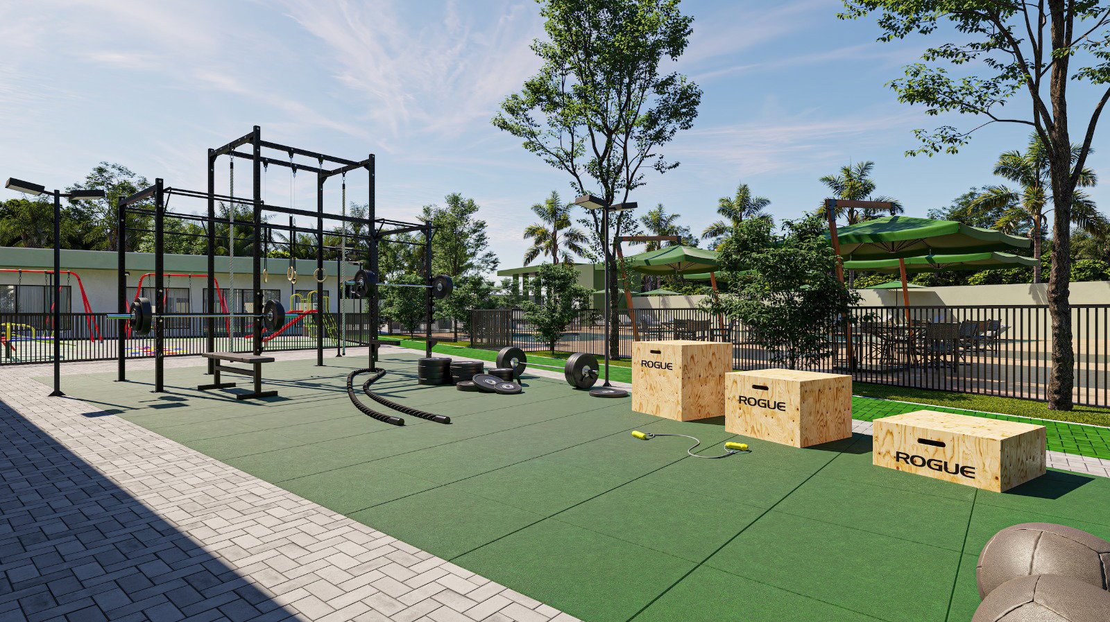 aplat-ms-botanic-club-academia-externa-01 Apartamento no Botanic Club Up House em Penha (SC) | MS