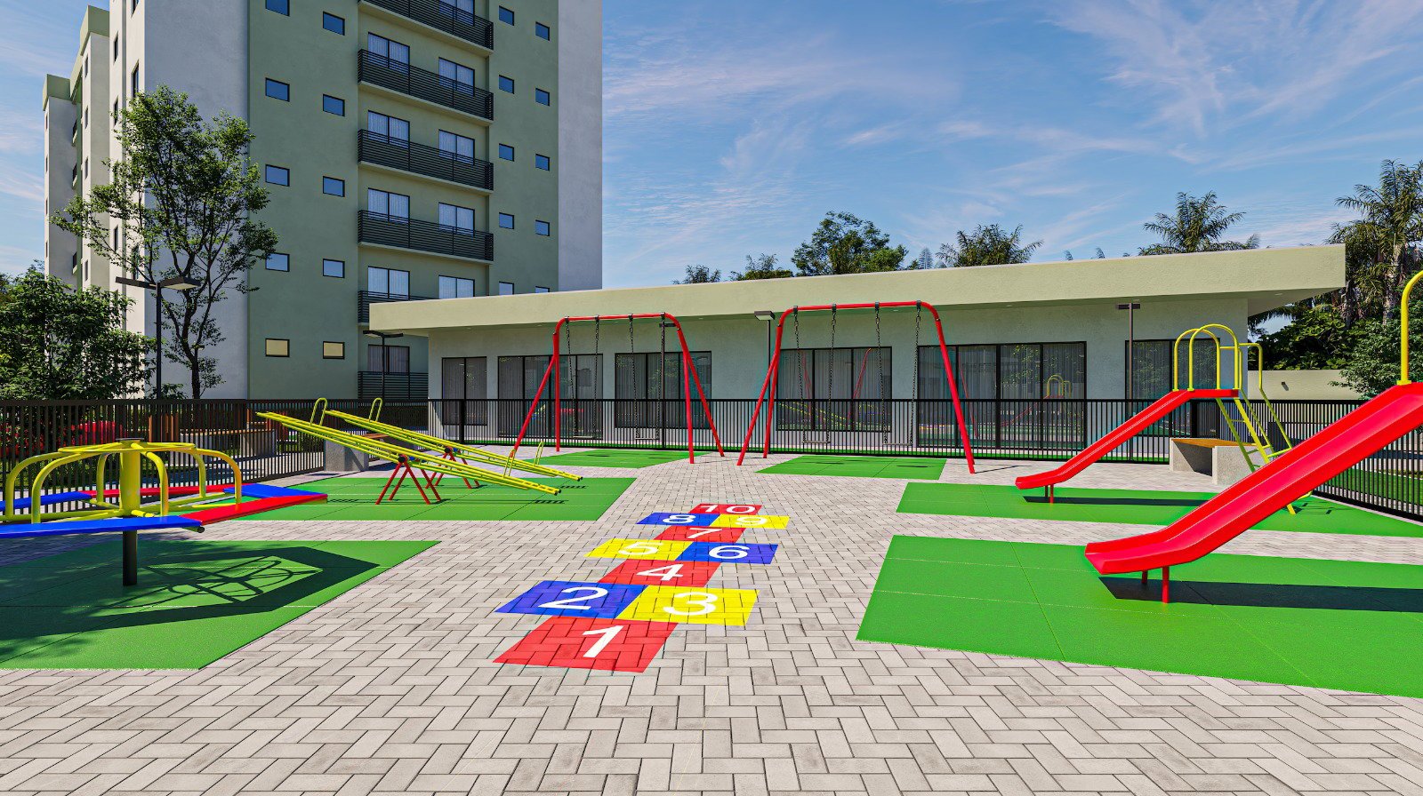 aplat-ms-botanic-club-playground-01 Apartamento no Botanic Club Up House em Penha (SC) | MS