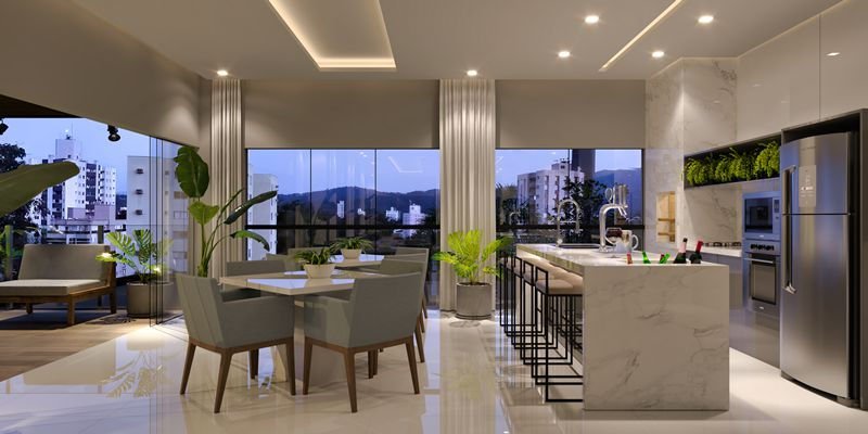 Apartamento no Live Residence em Blumenau (SC) | MS