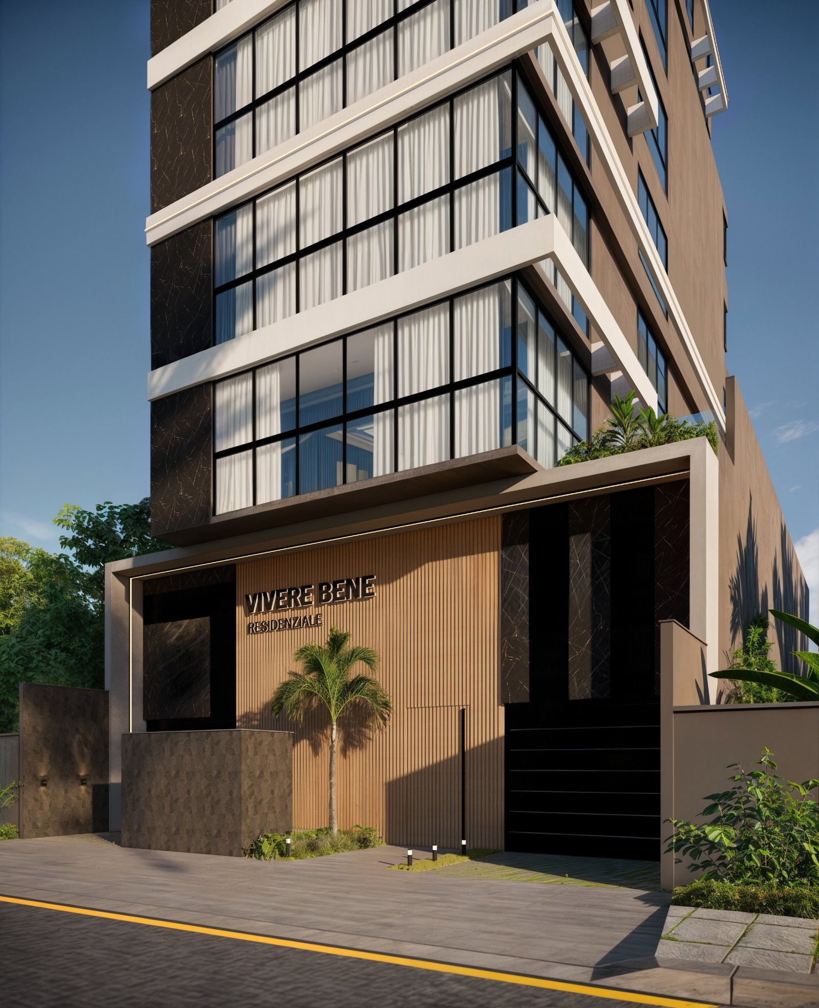 aplat-nv-vivere-bene-fachada-02 Apartamento no Residencial Vivere Bene em Balneário Piçarras (SC) | NV