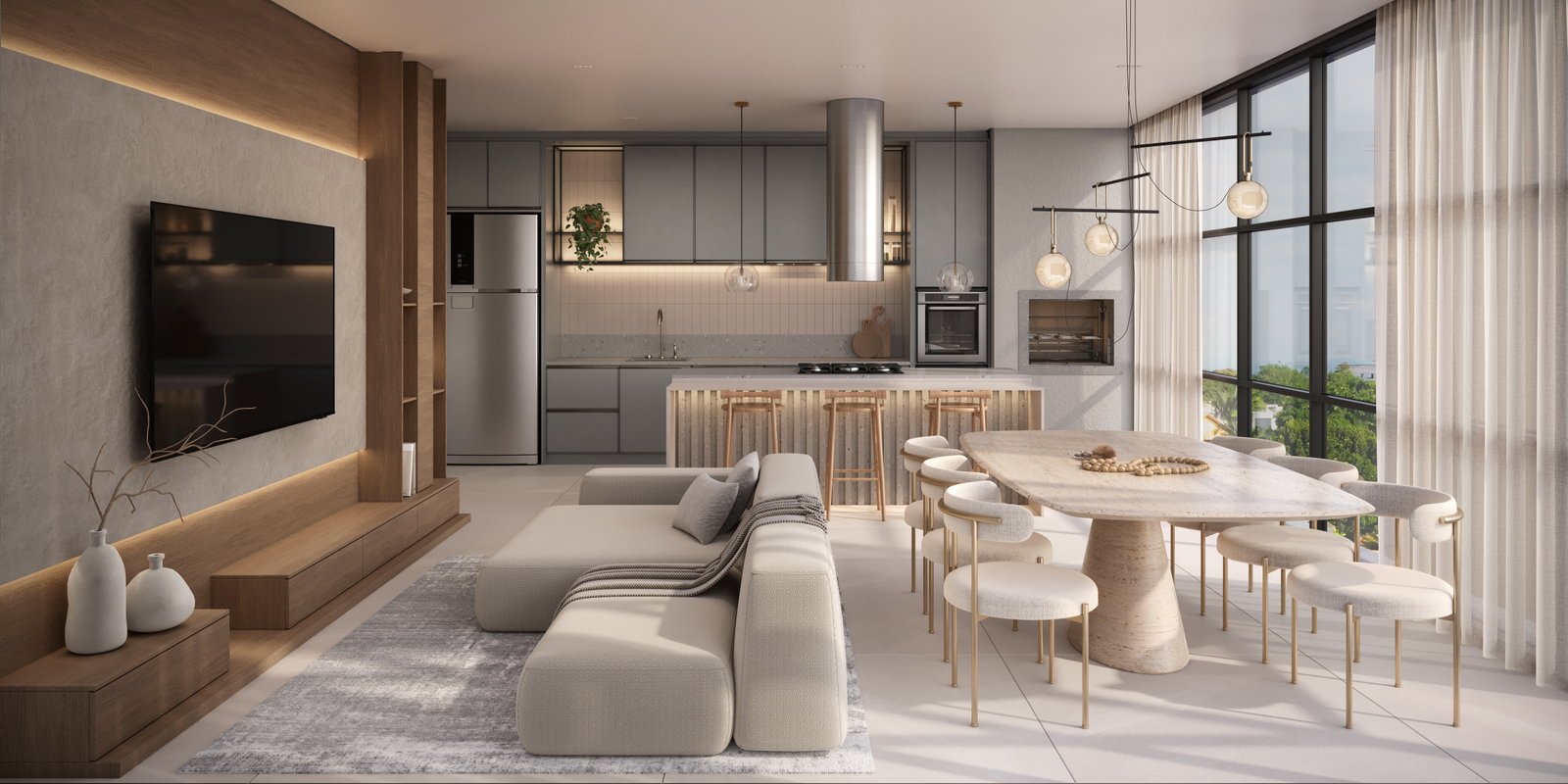 Apartamento no Grace Bay Residence em Balneário Piçarras (SC) | ONEDA