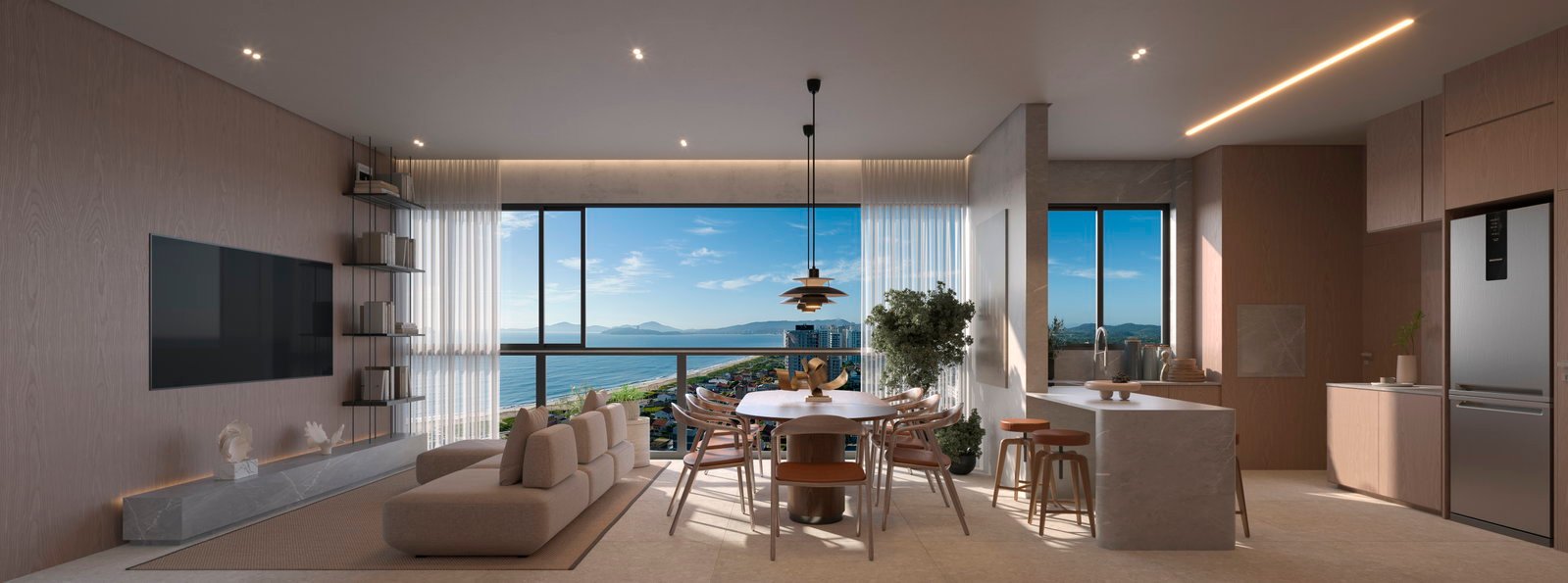 Apartamento no Residencial Ecko Beach Home em Balneário Piçarras (SC) | OTTO