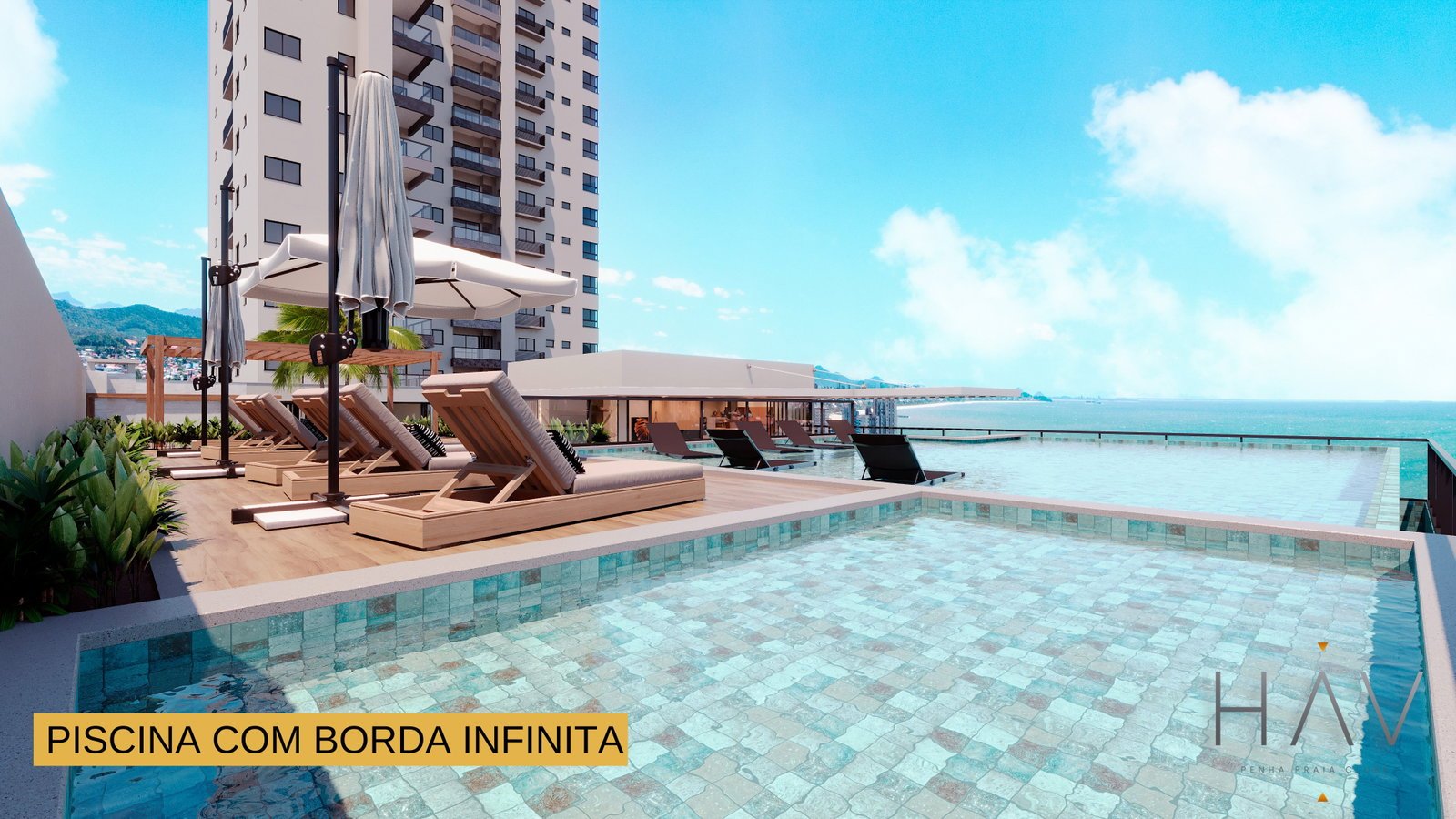 aplat-ox-hav-piscina-02 Apartamento no HAV Penha Clube Praia em Balneário Piçarras (SC) | OX