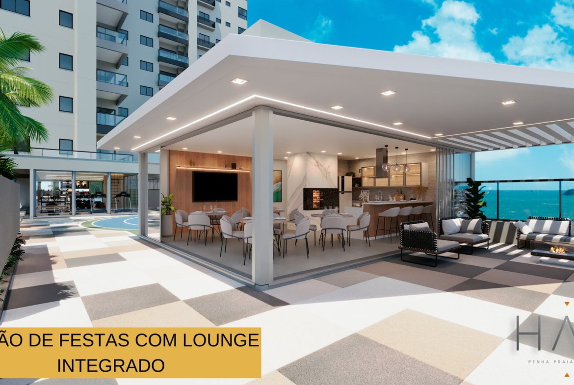 Apartamento no HAV Penha Clube Praia em Balneário Piçarras (SC) | OX