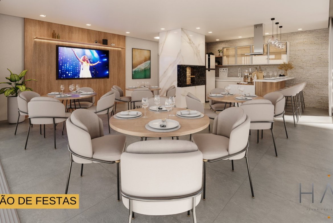 Apartamento no HAV Penha Clube Praia em Balneário Piçarras (SC) | OX