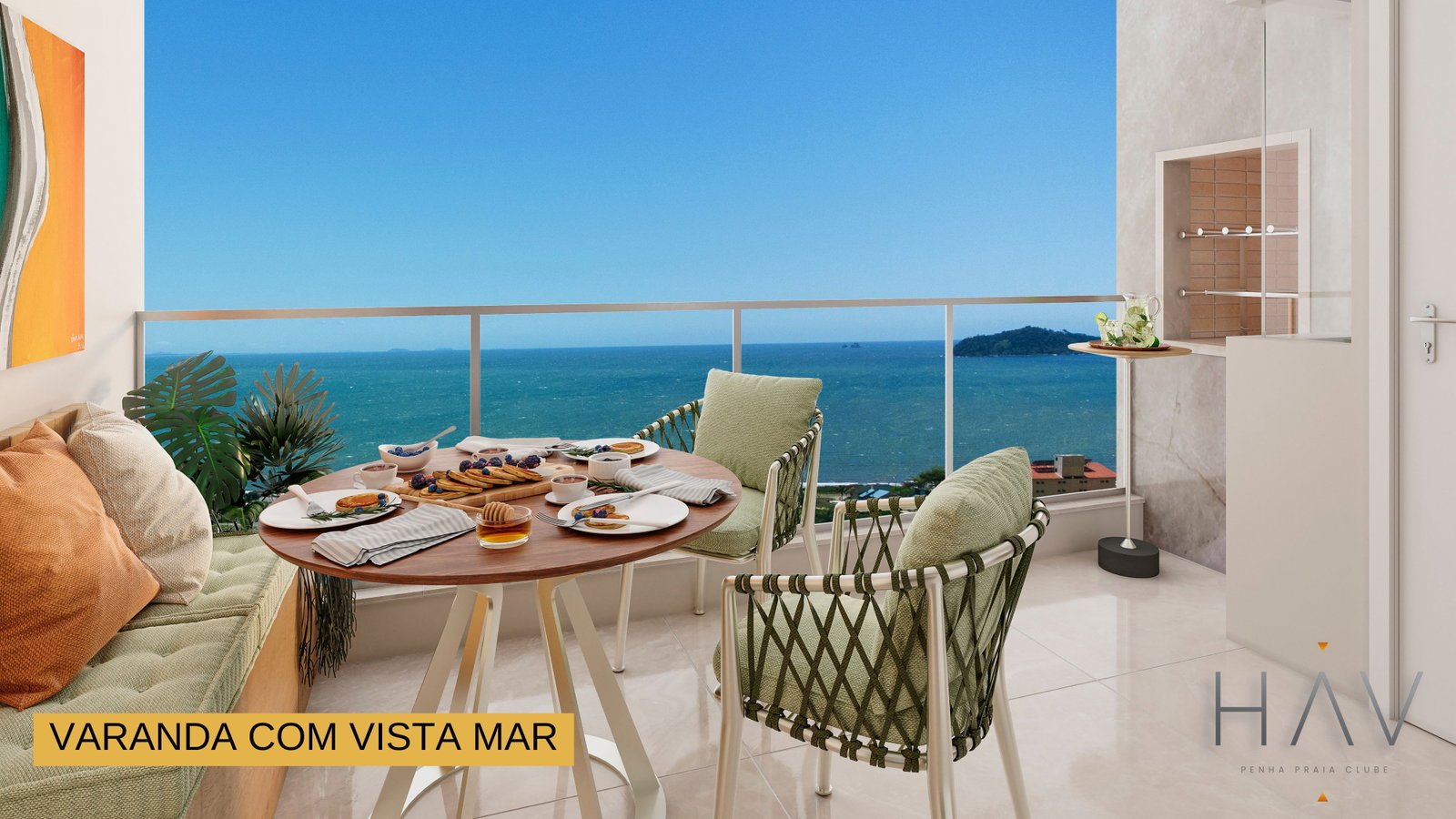 aplat-ox-hav-varanda-01 Apartamento no HAV Penha Clube Praia em Balneário Piçarras (SC) | OX