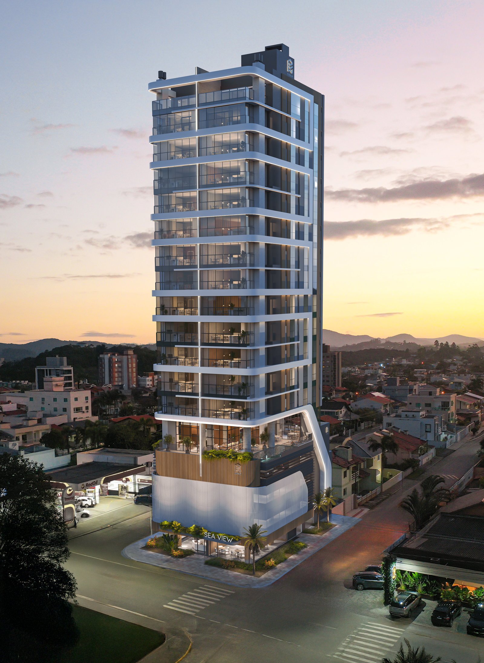 aplat-planolar-seaview-fachada-03 Apartamento no Residencial Seaview em Balneário Piçarras (SC) | PLANOLAR