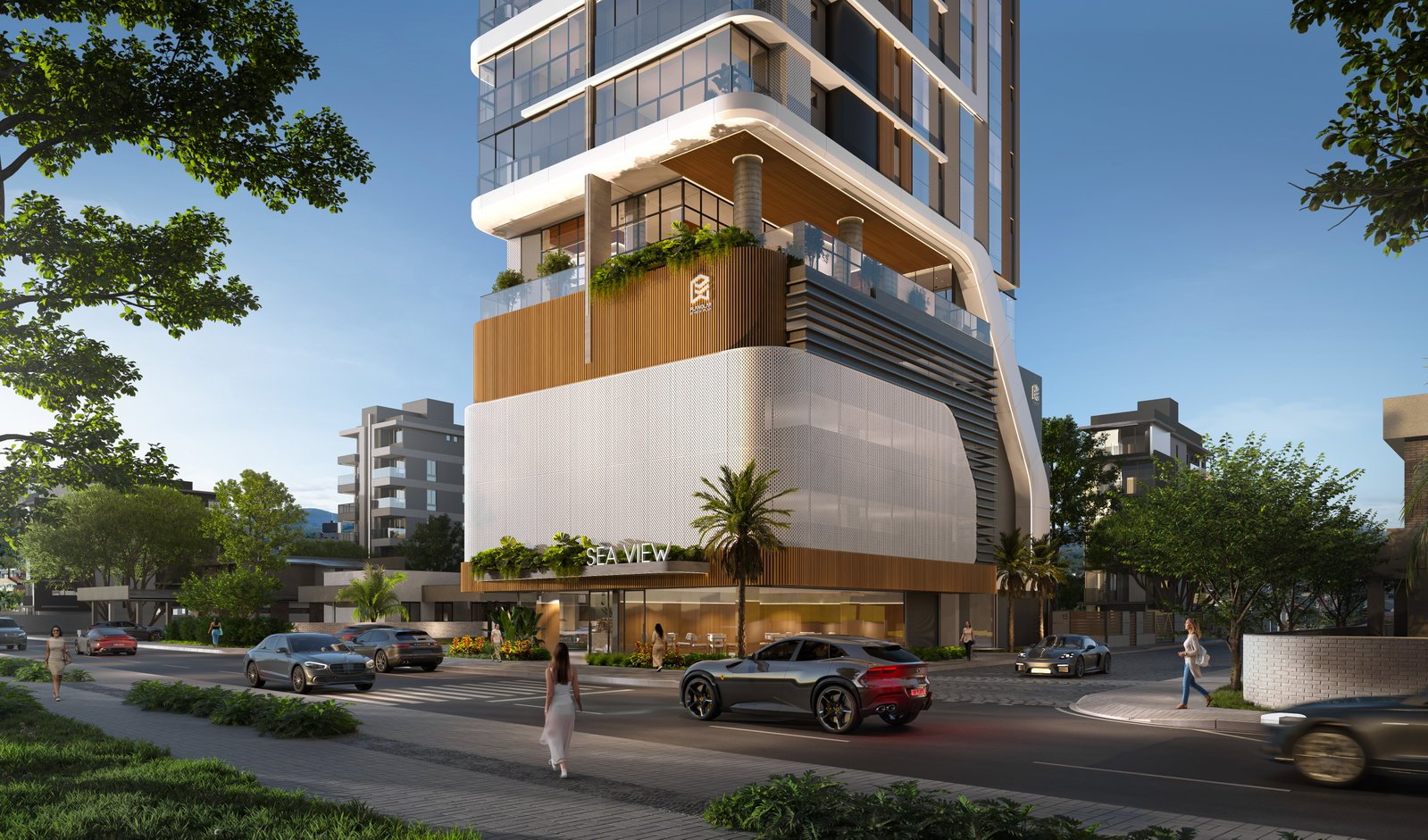 aplat-planolar-seaview-fachada-06 Apartamento no Residencial Seaview em Balneário Piçarras (SC) | PLANOLAR