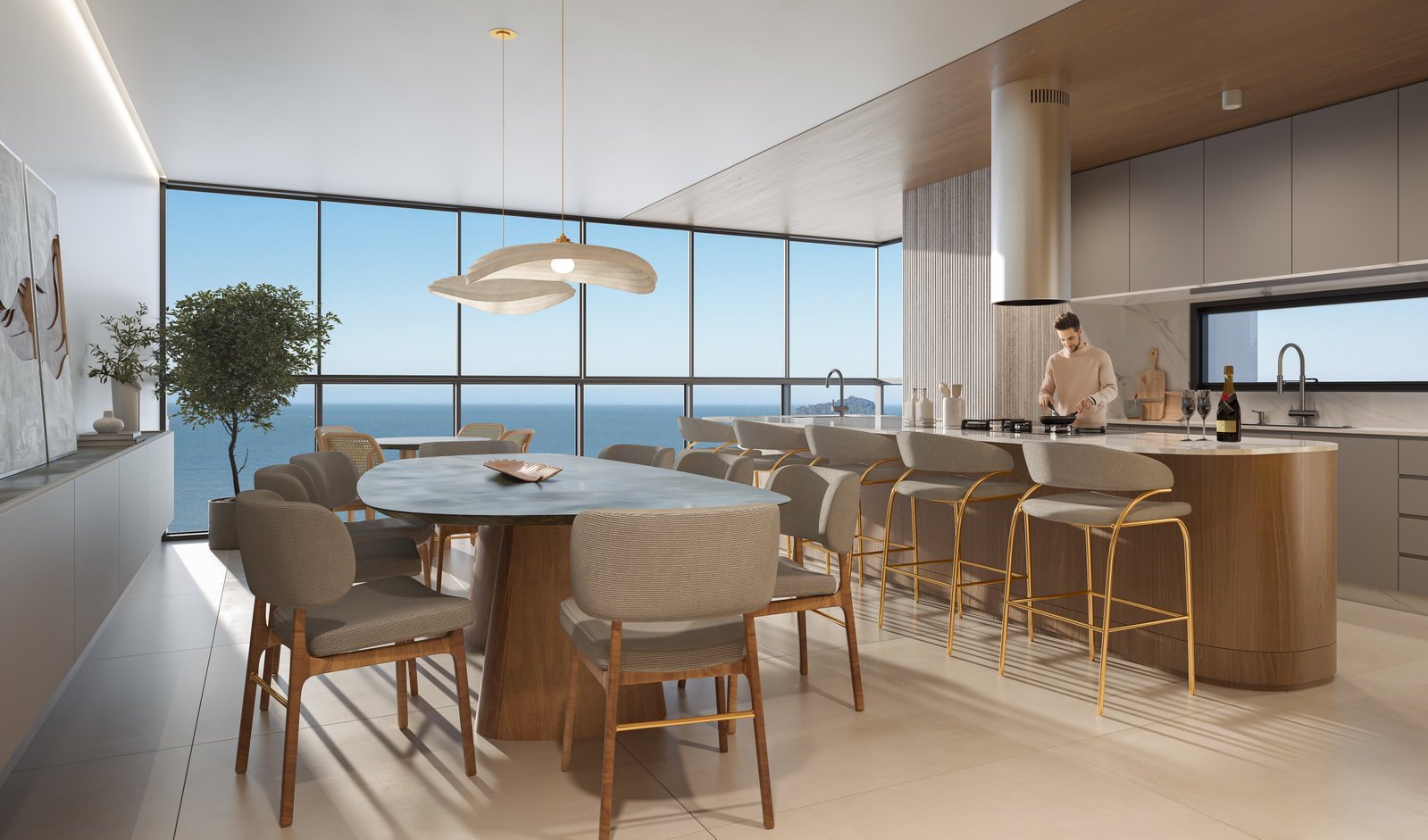 aplat-planolar-seaview-living-02 Apartamento no Residencial Seaview em Balneário Piçarras (SC) | PLANOLAR