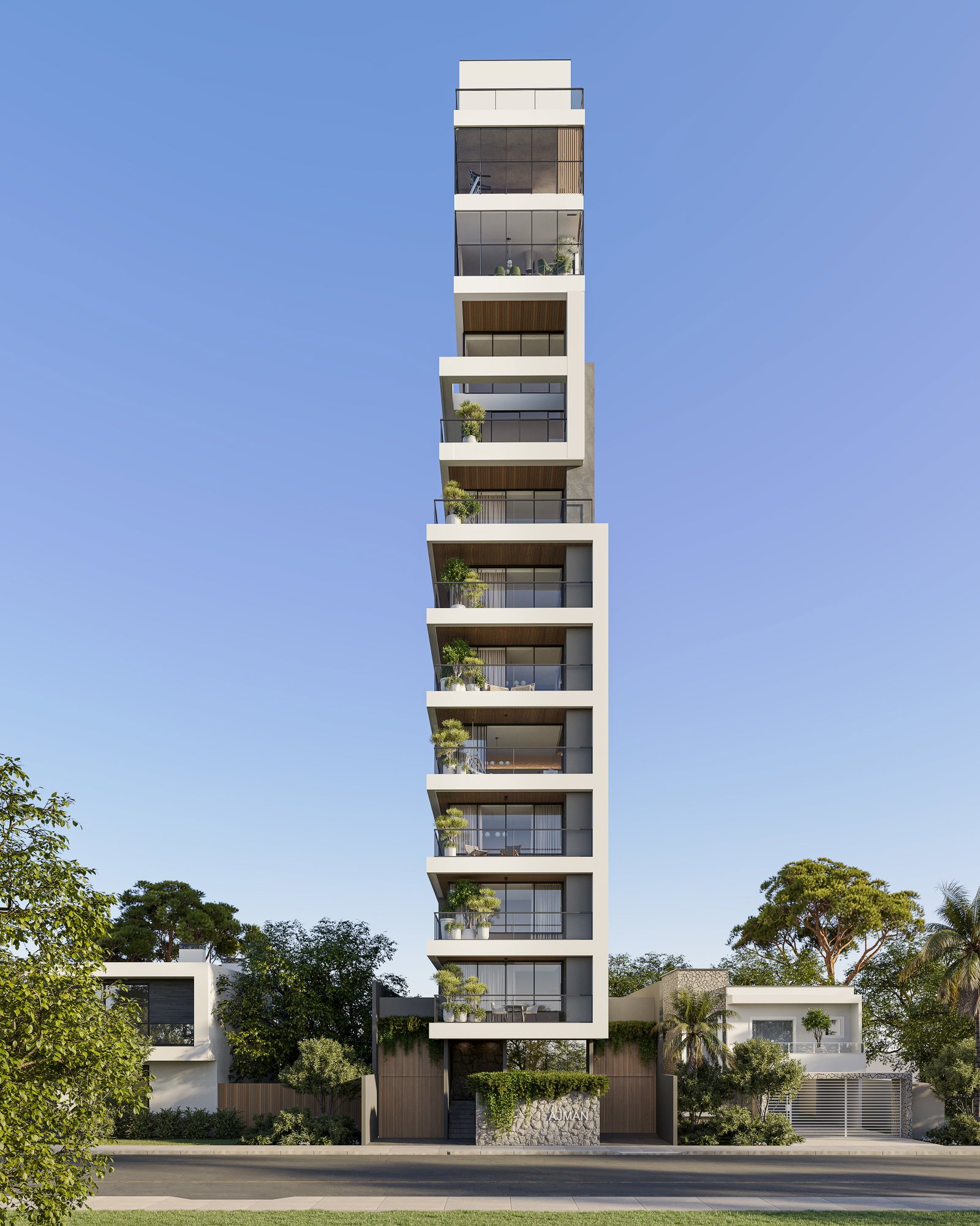 aplat-raldi-ajman-fachada-01 Apartamento no Ajman Prime Living em Balneário Piçarras (SC) | RALDI