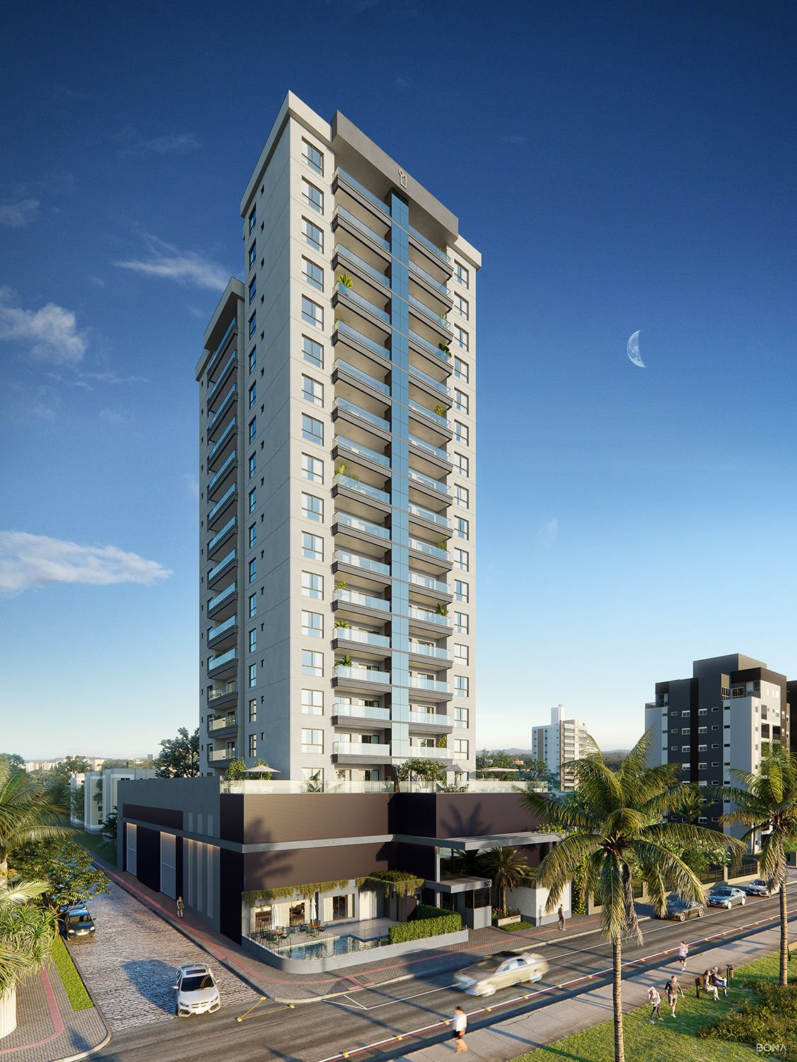 aplat-realsec-barra-beach-fachada-02 Apartamento no Residencial Barra Beach em Barra Velha (SC) | REALSEC
