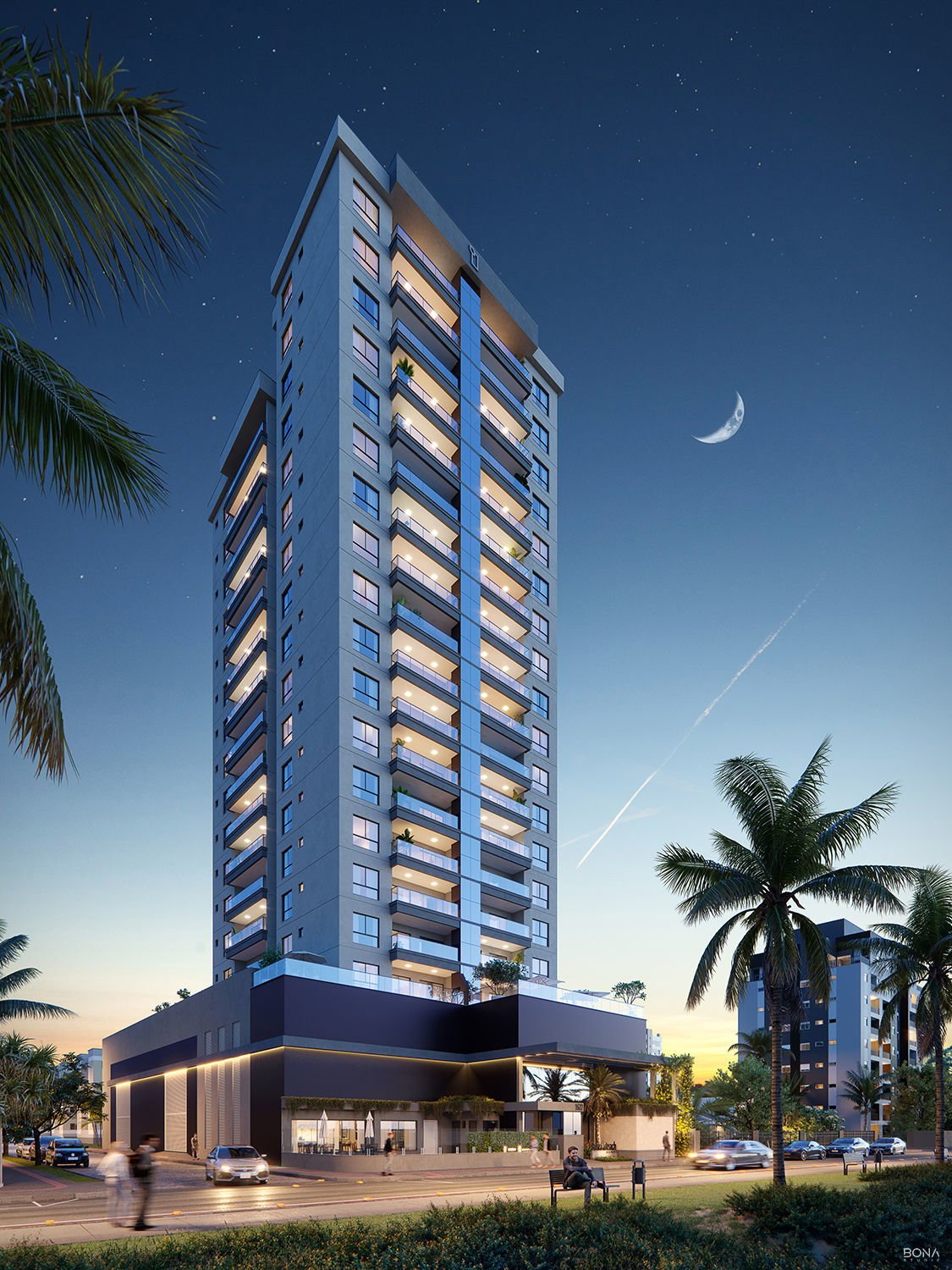 aplat-realsec-barra-beach-fachada-05 Apartamento no Residencial Barra Beach em Barra Velha (SC) | REALSEC