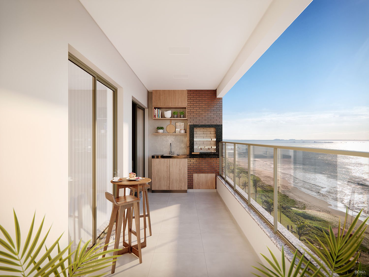 aplat-realsec-barra-beach-sacada-01 Apartamento no Residencial Barra Beach em Barra Velha (SC) | REALSEC