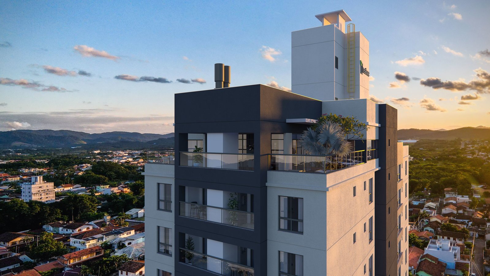 aplat-realsec-eagle-beach-fachada-01 Apartamento no Residencial Eagle Beach em Balneário Piçarras (SC) | REALSEC