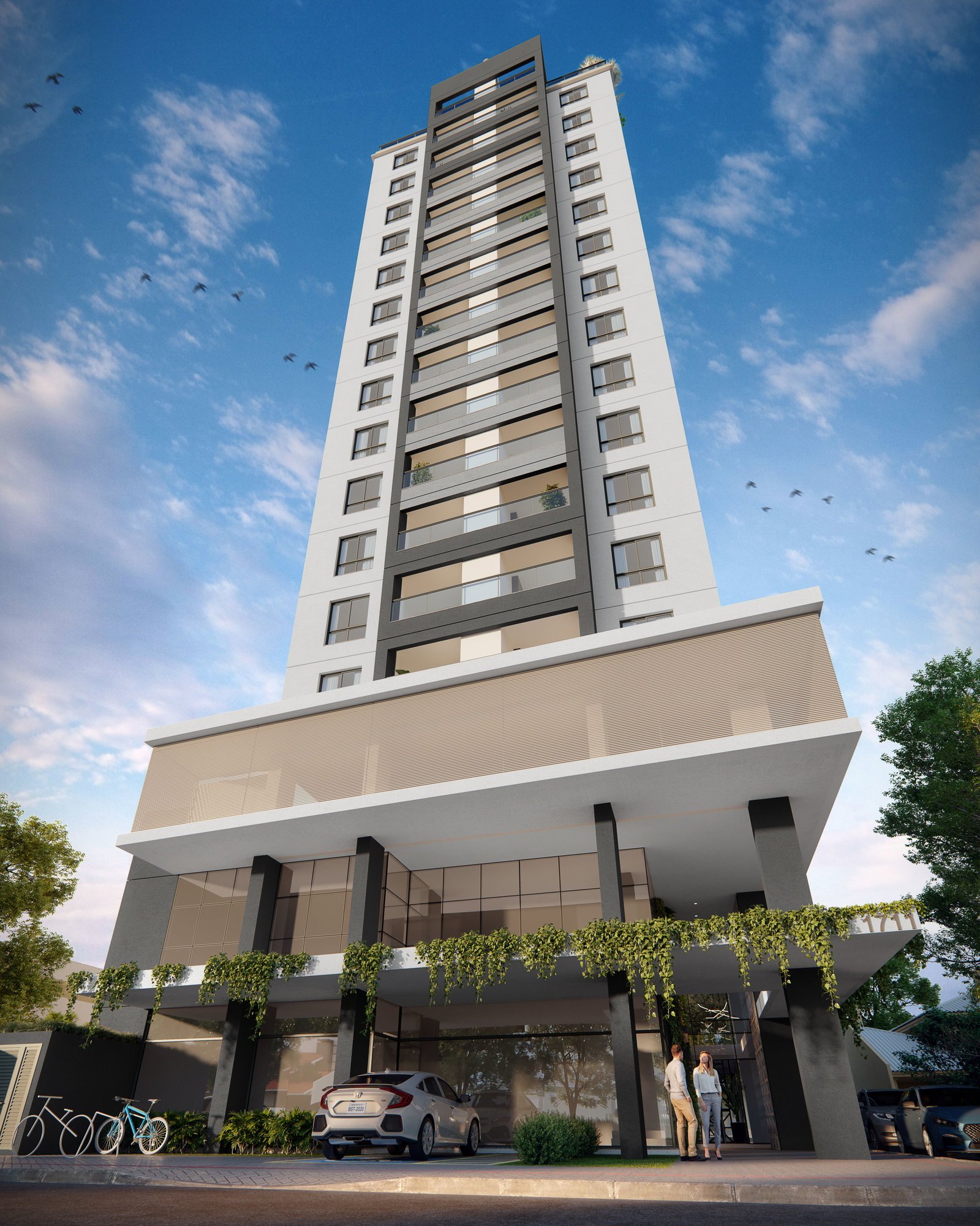 aplat-realsec-eagle-beach-fachada-04 Apartamento no Residencial Eagle Beach em Balneário Piçarras (SC) | REALSEC