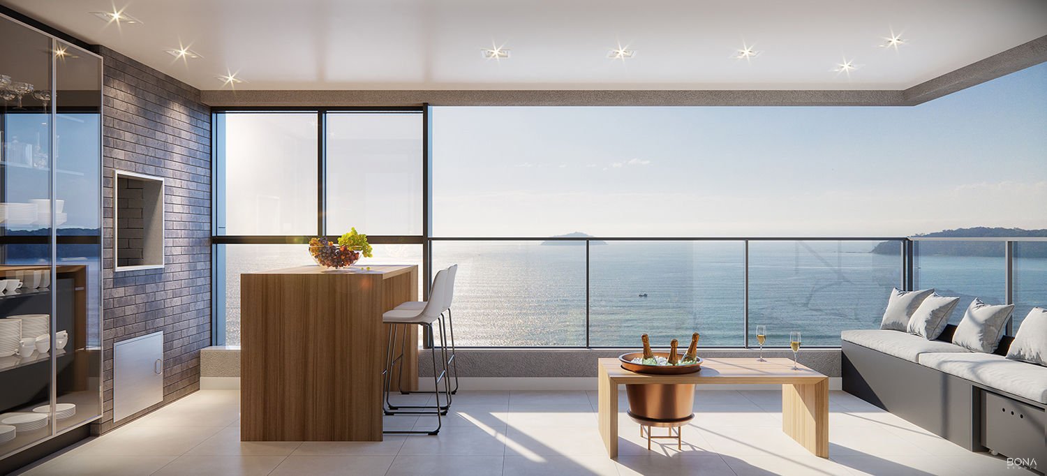 Apartamento no Residencial Ocean Boulevard em Balneário Piçarras (SC) | REALSEC