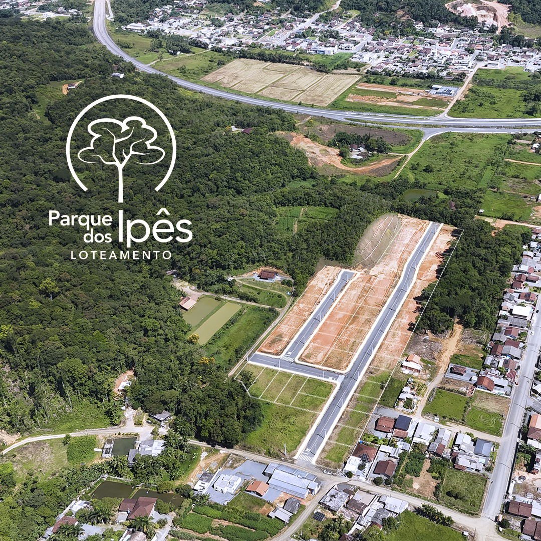 aplat-realsec-parque-dos-ipes-vista-aerea-01 Terreno no Parque dos Ipês em Schroeder (SC) | REALSEC